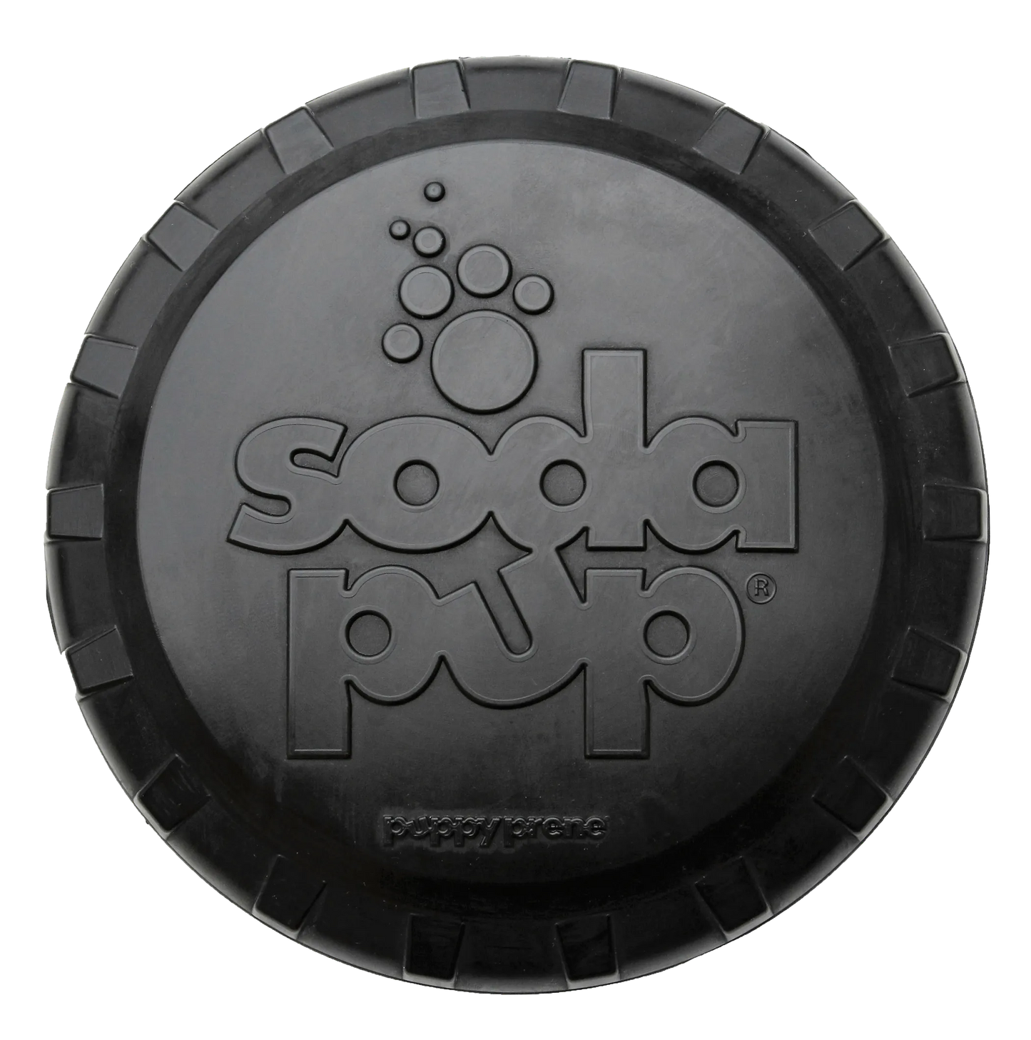 Durable Rubber Dog Frisbee - Made in USA