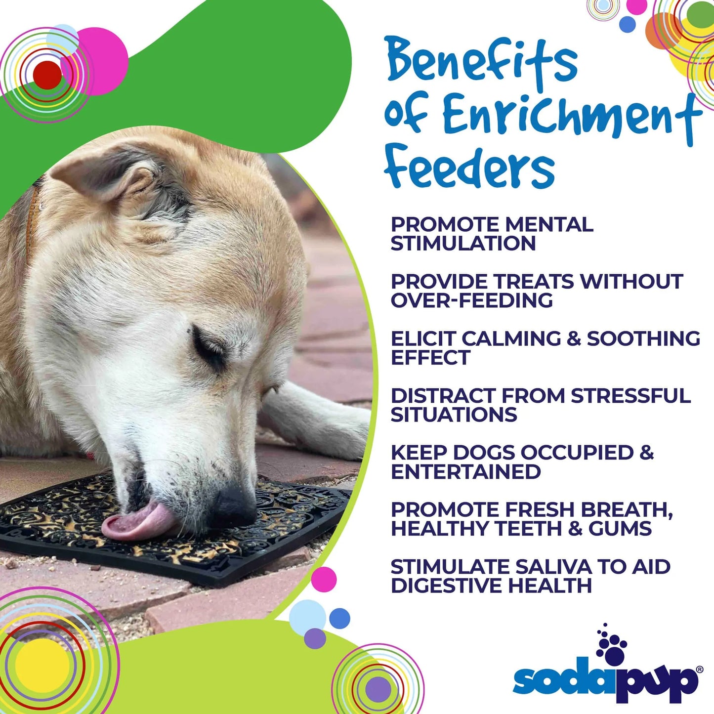 Lick Mat - Halloween Zombie - Emat Dog Enrichment