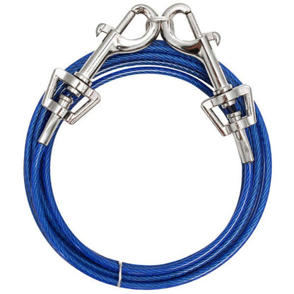 Boss Pet Dog Tie Out Cables - 10ft up to 40ft