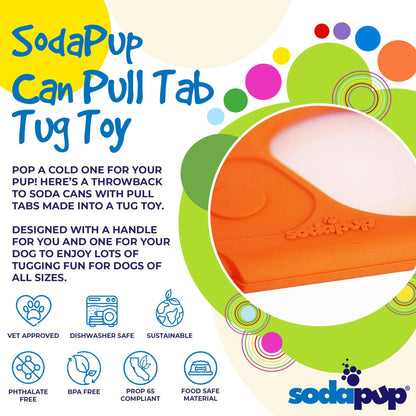 SP Pop Top Rubber Tug Toy for Interactive Play