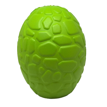 MKB Dinosaur Egg Durable Rubber Chew Toy & Treat Dispenser