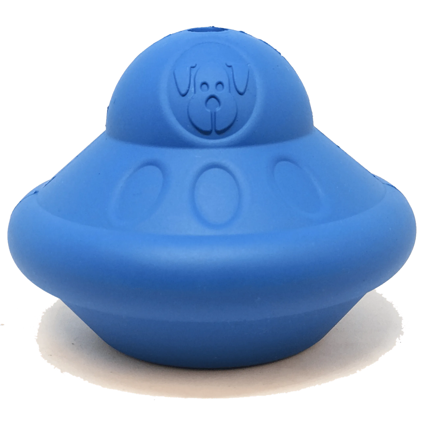 UFO Rubber Dog Chew Toy and Treat Dispenser