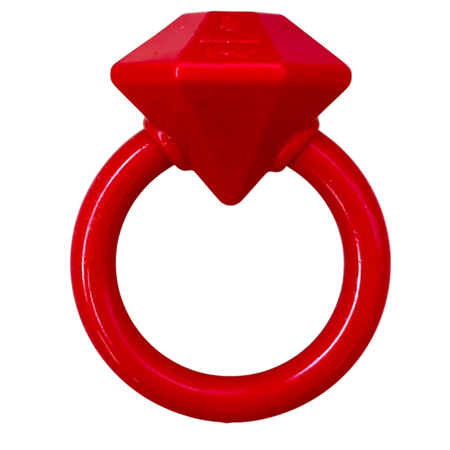 Diamond Ring Durable Teething Ring for Puppies and Aggressive Chewers