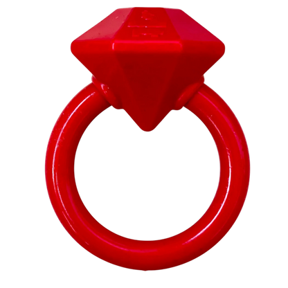 Diamond Ring Durable Teething Ring for Puppies and Aggressive Chewers