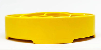 Honeycomb Slow Feed Dog Enrichment - 8" Slow Feeder Bowl for Dogs